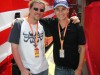 with DTM driver Matthias Lauda