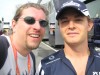 mit Nico Rosberg
